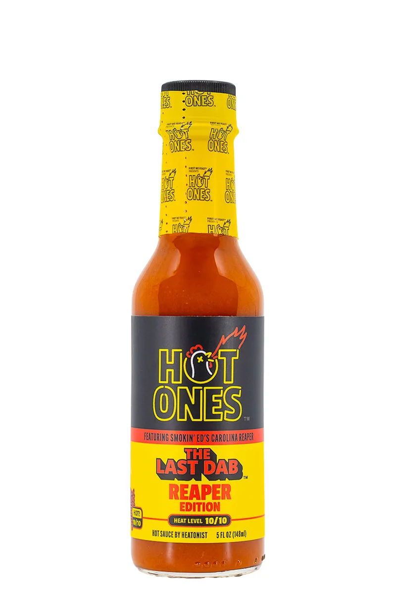 The Last Dab - Reaper Edition | Hot Ones Hot Sauce hot sauce bottle