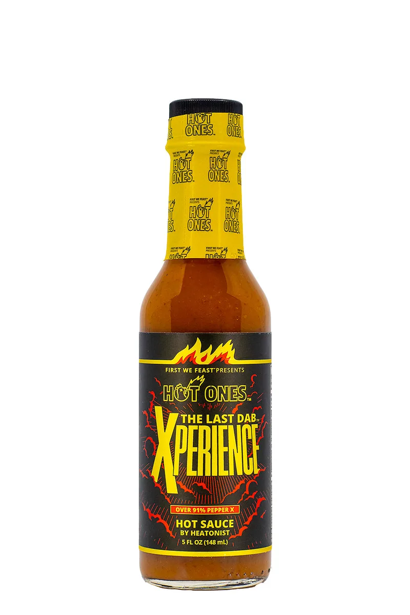 The Last Dab: Xperience | Hot Ones Hot Sauce hot sauce bottle