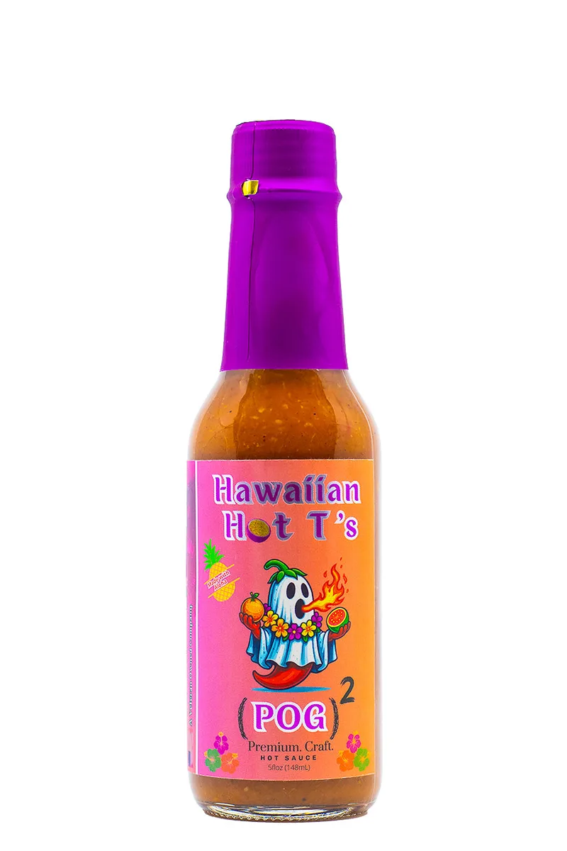 P.O.G² | Hawaiian Hot T’s hot sauce bottle