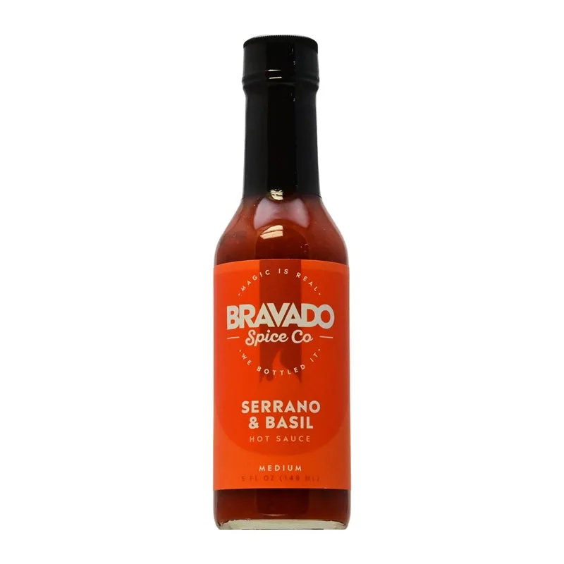 Bravado Serrano & Basil Hot Sauce