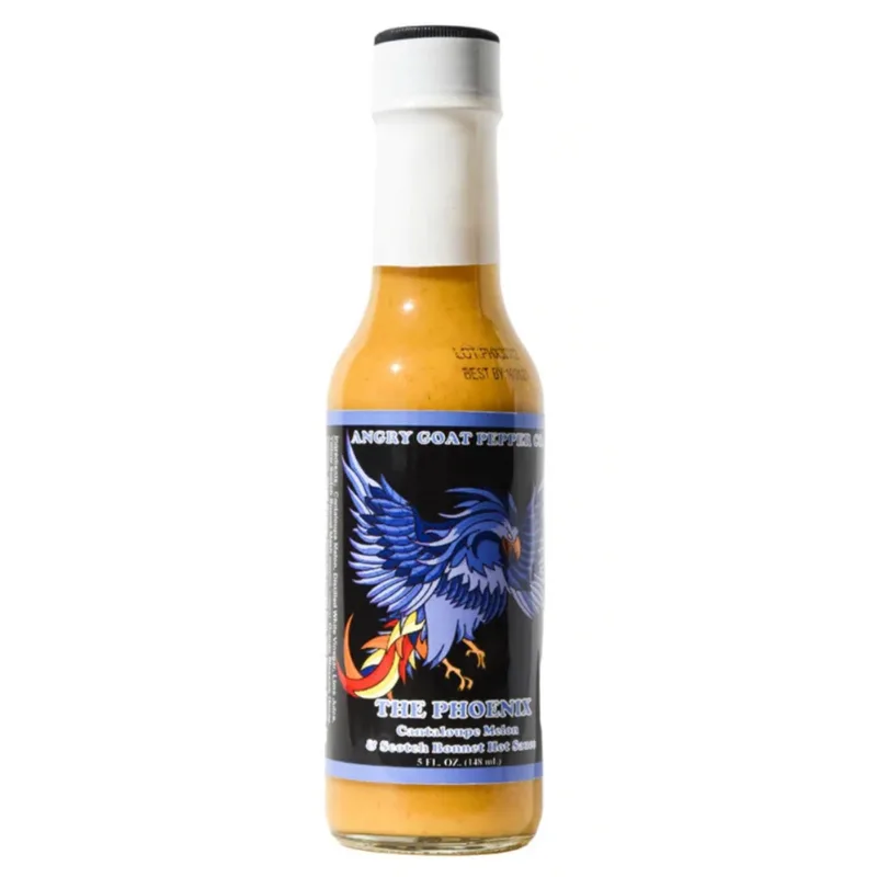 Angry Goat The Phoenix Hot Sauce by Angry Goat Pepper Co. hot sauce bottle