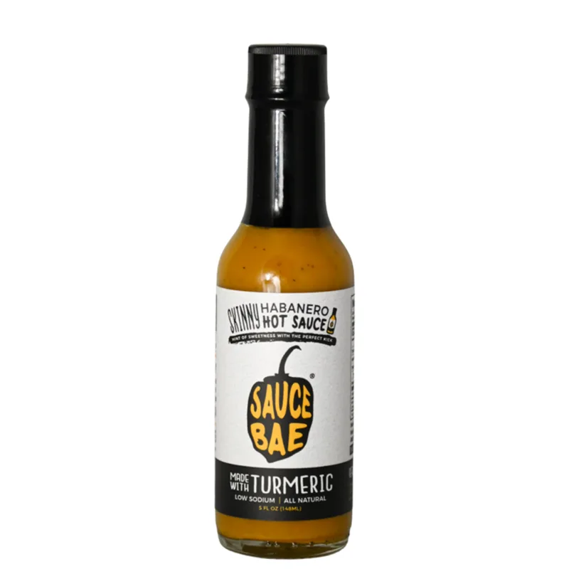Sauce Bae Skinny Habanero Hot Sauce hot sauce bottle