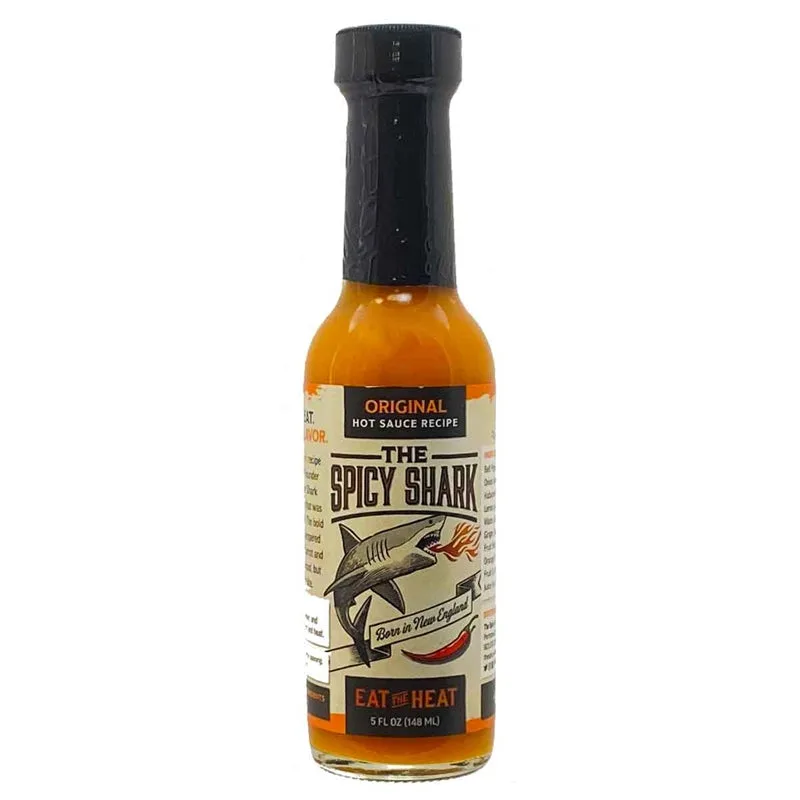 Spicy Shark Original Habanero Hot Sauce by The Spicy Shark hot sauce bottle