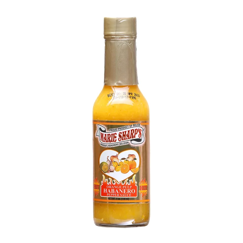 Marie Sharp's Tropical Orange Habanero Hot Sauce