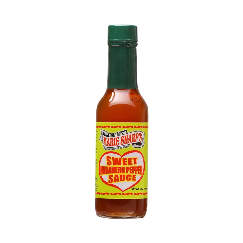 Marie Sharp's Sweet Habanero Pepper Sauce hot sauce bottle
