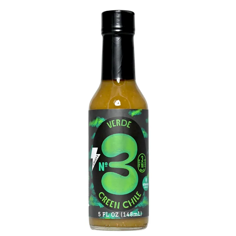 Culley's Verde #3 Hot Sauce hot sauce bottle