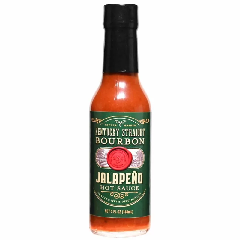 Kentucky Straight Bacon Jalapeno Bourbon Hot Sauce