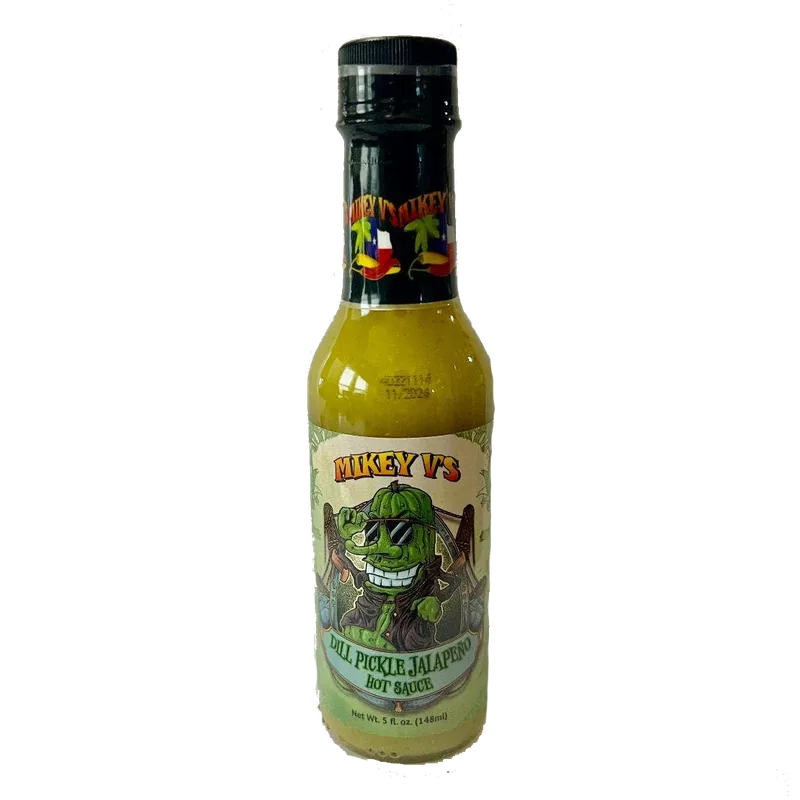 Mikey V's Dill Pickle Jalapeno Hot Sauce