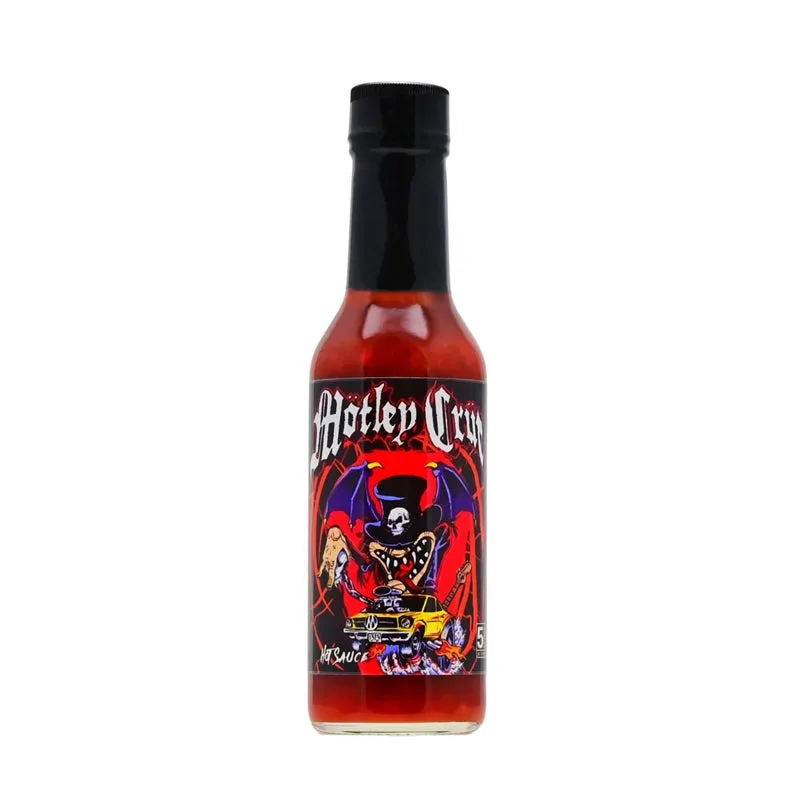 Motley Crue Mick Mars Hot Sauce hot sauce bottle