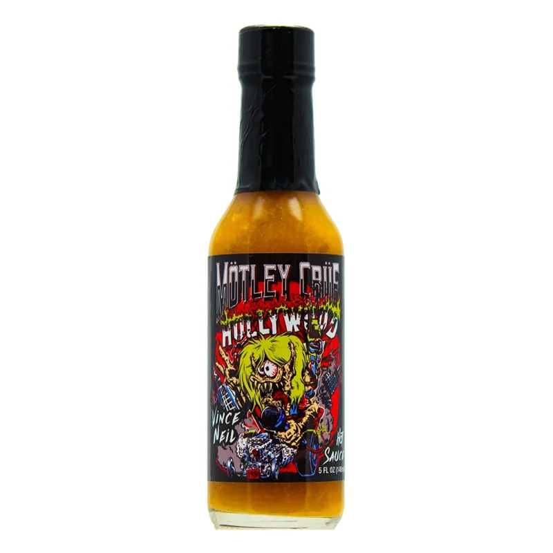 Motley Crue Vince Neil Hot Sauce hot sauce bottle