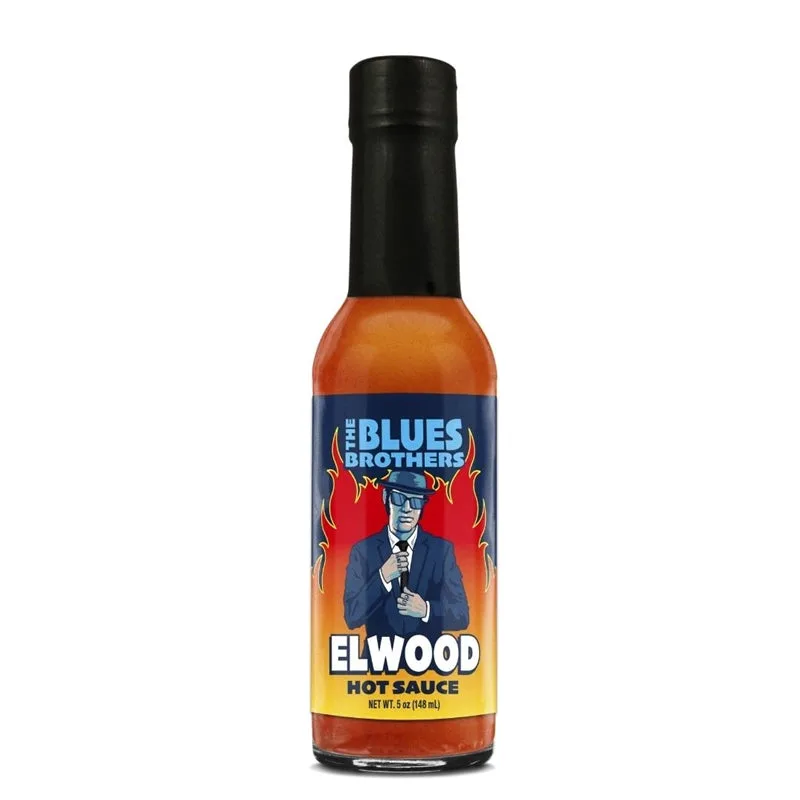 Blues Brothers Elwood Hot Sauce hot sauce bottle