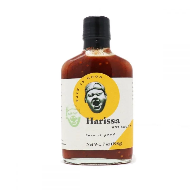 Pain is Good Harissa Hot Sauce hot sauce bottle