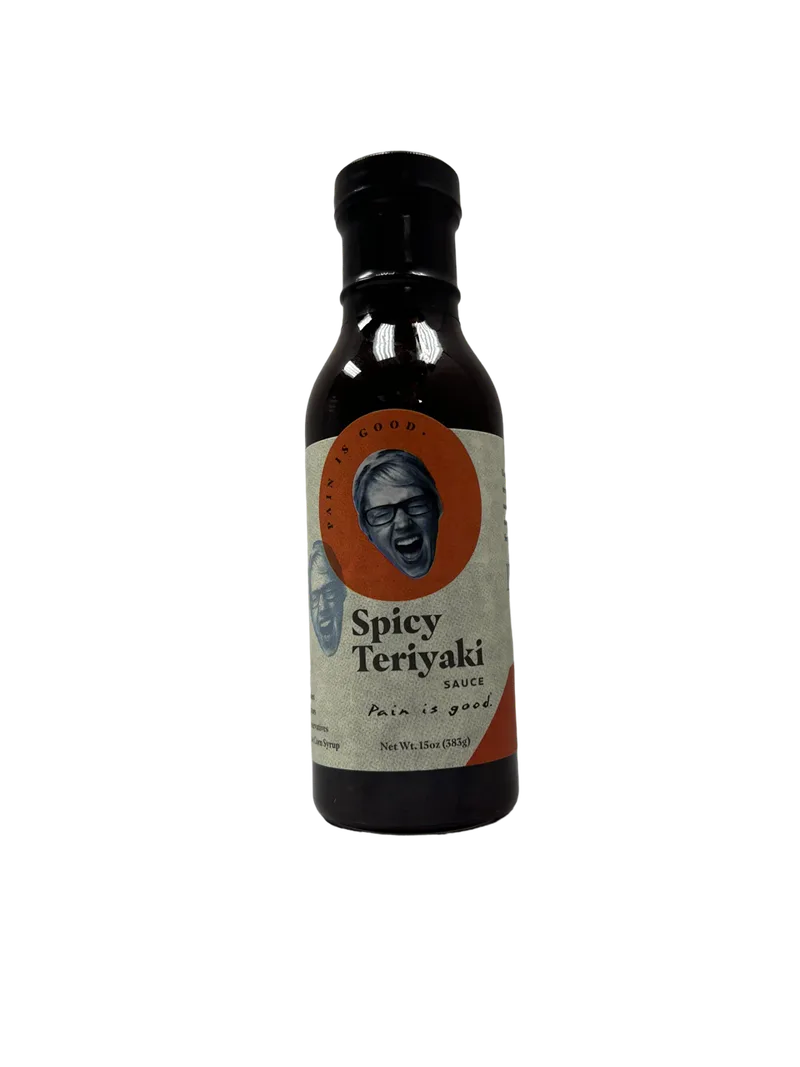 Pain Is Good Teri-yah-ki Wing Sauce hot sauce bottle