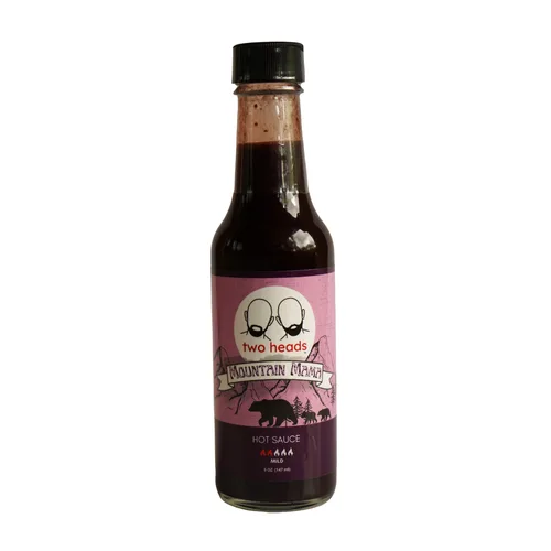 Two Heads Mountain Mama Blackberry Jalapeño Hot Sauce