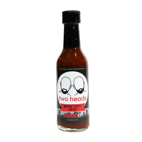 Two Heads Music City Heat Hot Sauce