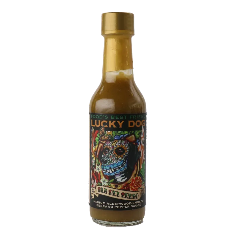 Lucky Dog Dia Del Perro Alderwood Smoked Serrano Pepper Sauce
