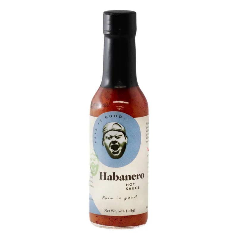 Pain is Good Habanero Table Hot Sauce hot sauce bottle