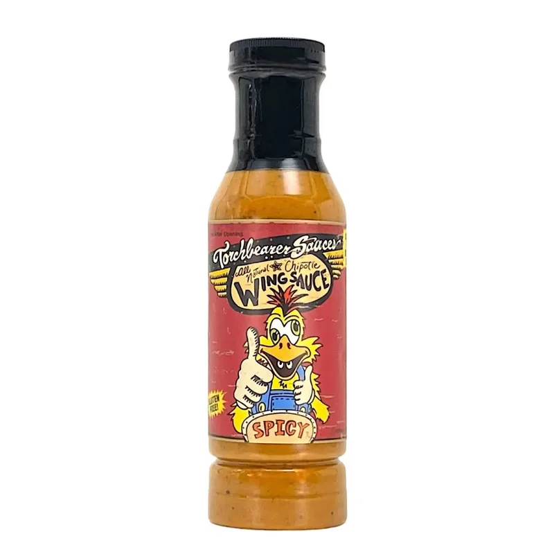 Torchbearer Chipotle Wing Sauce by Torchbearer Sauces hot sauce bottle