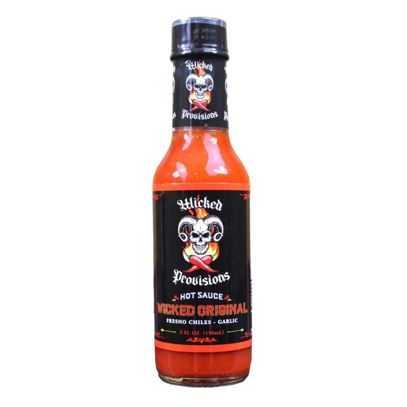 Wicked Provisions Wicked Original Hot Sauce hot sauce bottle