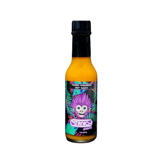 Stanky Sauce Mango Habanero Hot Sauce hot sauce bottle