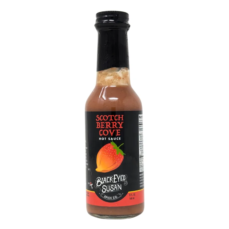 Black Eyed Susan Scotch Berry Cove Hot Sauce hot sauce bottle