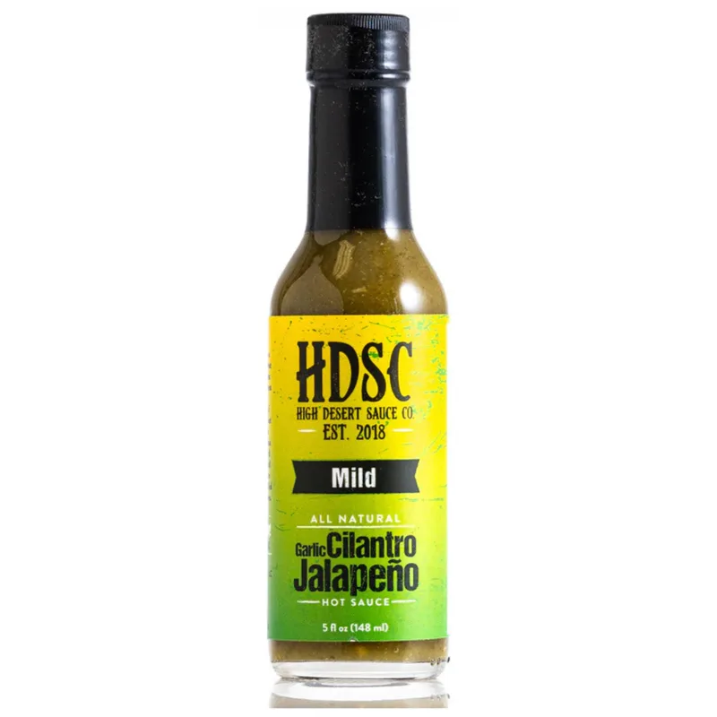 High Desert Garlic Cilantro Jalapeno Hot Sauce