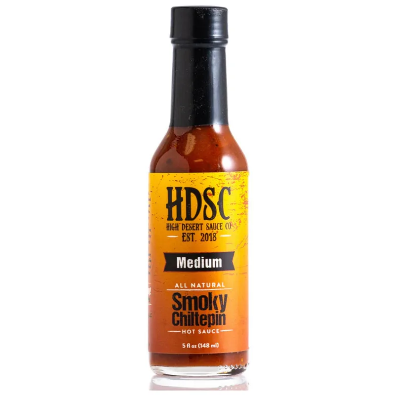 High Desert Smoky Chiltepin Hot Sauce by High Desert Sauce Co. hot sauce bottle