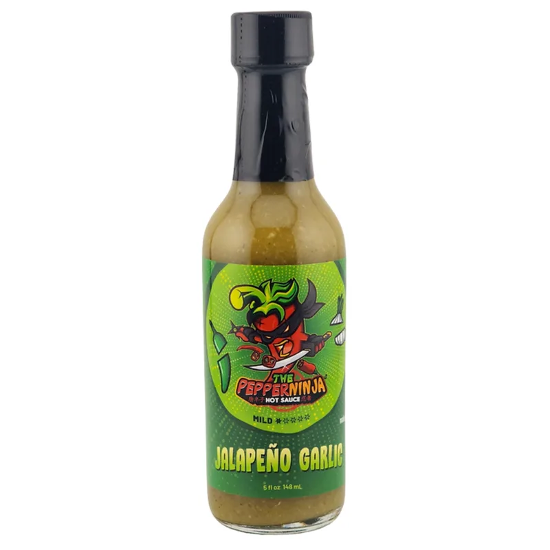 Pepper Ninja Jalapeno Garlic Hot Sauce
