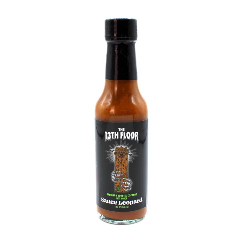 Sauce Leopard The 13th Floor - Apricot/Toasted Coconut Ghost Pepper Sauce