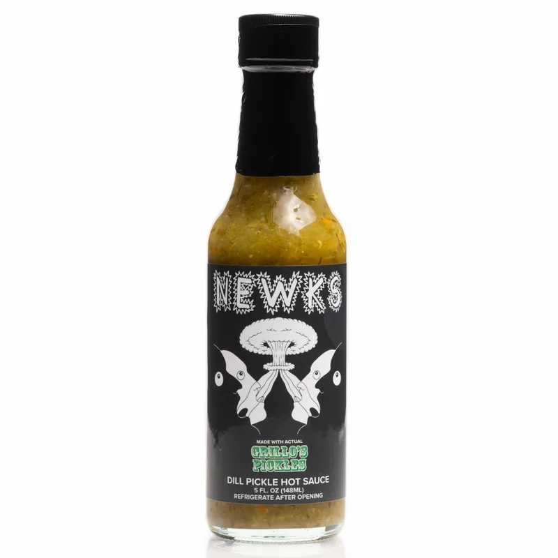 Newks x Grillos Dill Pickle Hot Sauce by Newks Hot Sauce hot sauce bottle