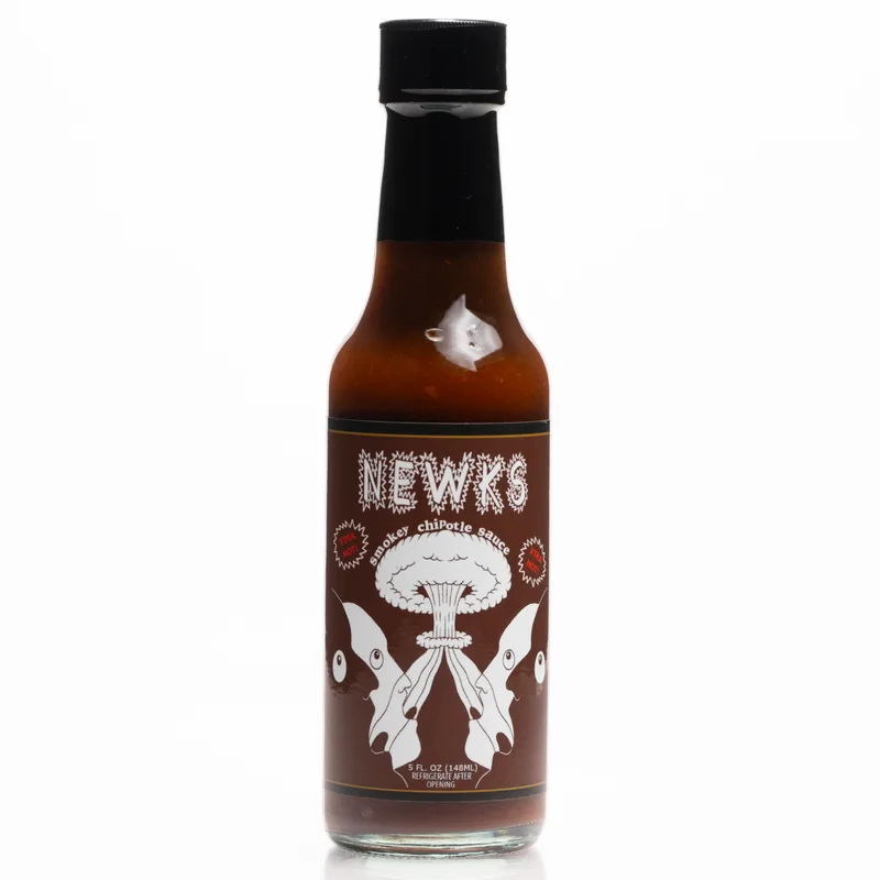Newks Smokey Chipotle Xtra Hot Sauce by Newks Hot Sauce hot sauce bottle