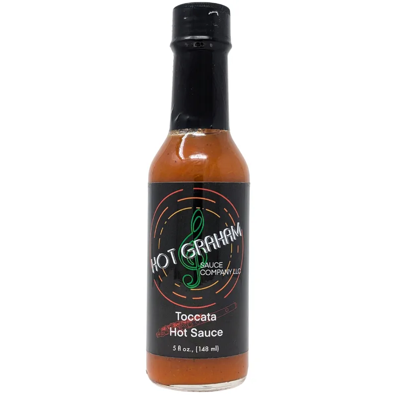 Hot Graham Toccata Hot Sauce by Hot Graham Sauce Company hot sauce bottle