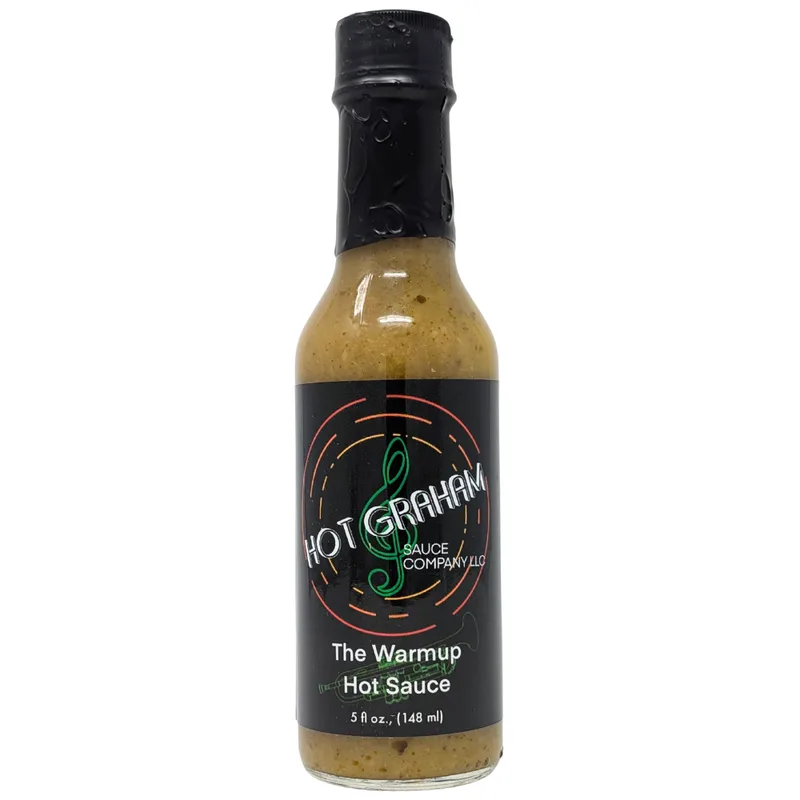 Hot Graham The Warmup Hot Sauce by Hot Graham Sauce Company hot sauce bottle