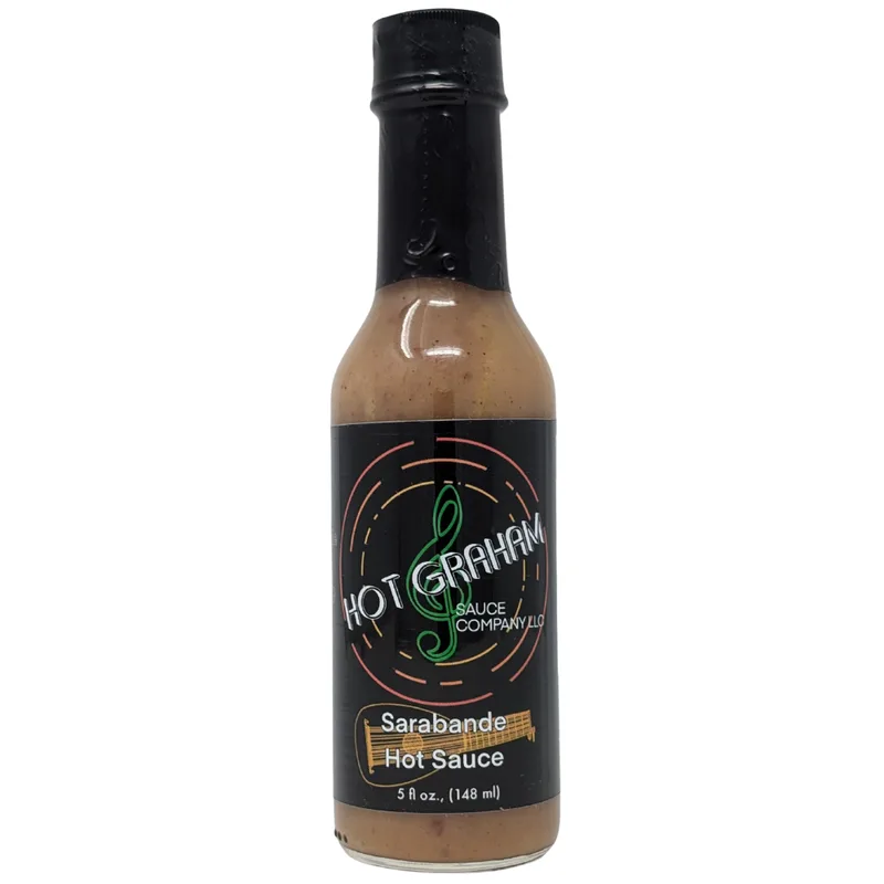 Hot Graham Sarabande Hot Sauce by Hot Graham Sauce Company hot sauce bottle