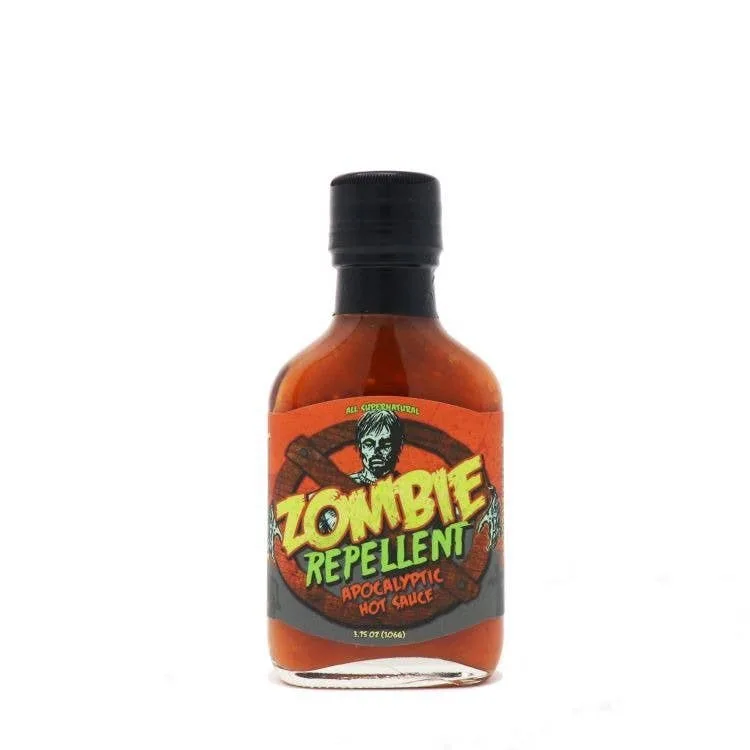 Specialty Sauces Zombie Repellent Hot Sauce by Spicin Foods hot sauce bottle