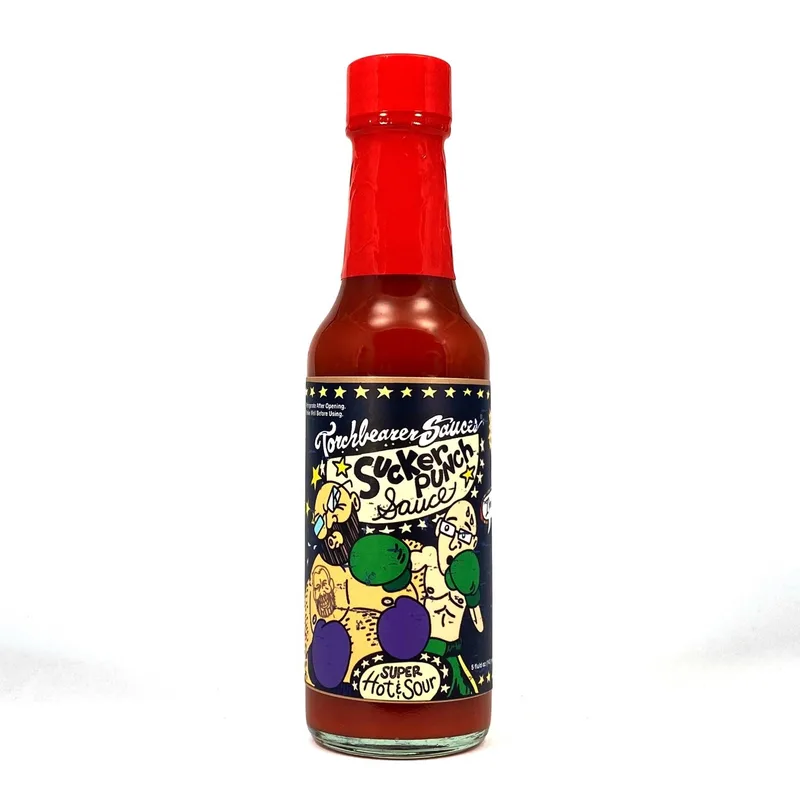 Torchbearer Sucker Punch Hot Sauce by Torchbearer Sauces hot sauce bottle