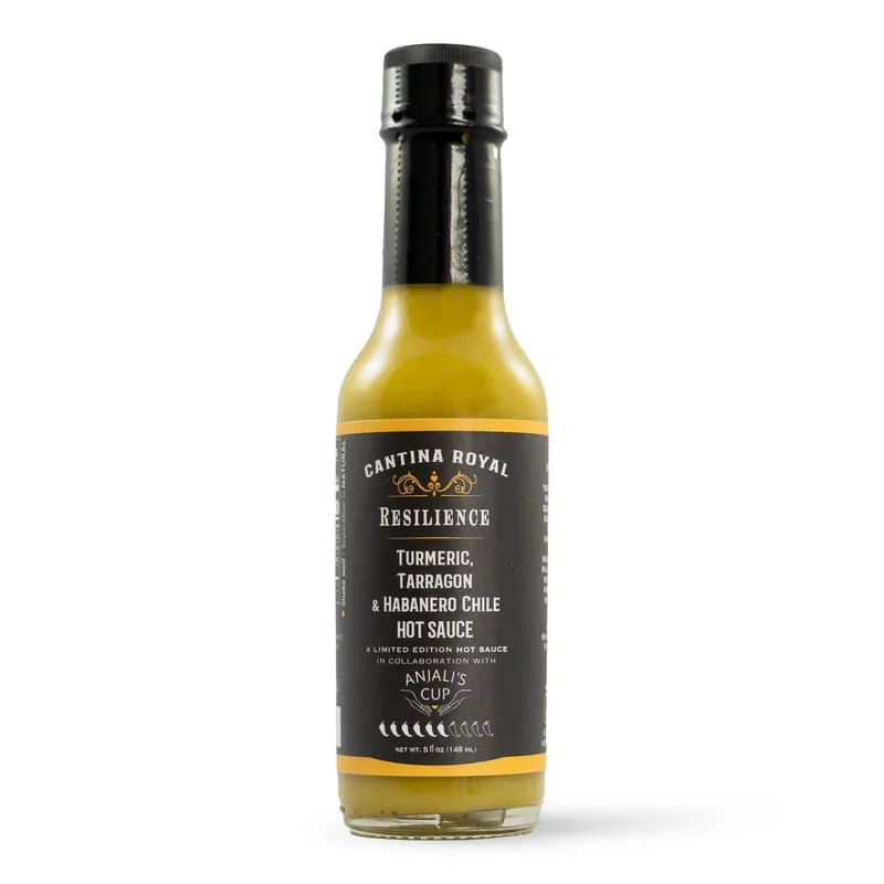 Cantina Royal Resilience -  Turmeric, Tarragon, Habanero Hot Sauce