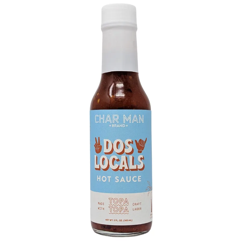 Char Man Dos Locals Hot Sauce