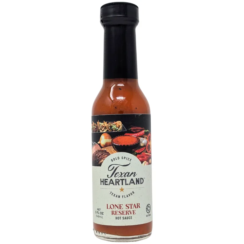 Texan Heartland Lone Star Reserve Hot Sauce hot sauce bottle