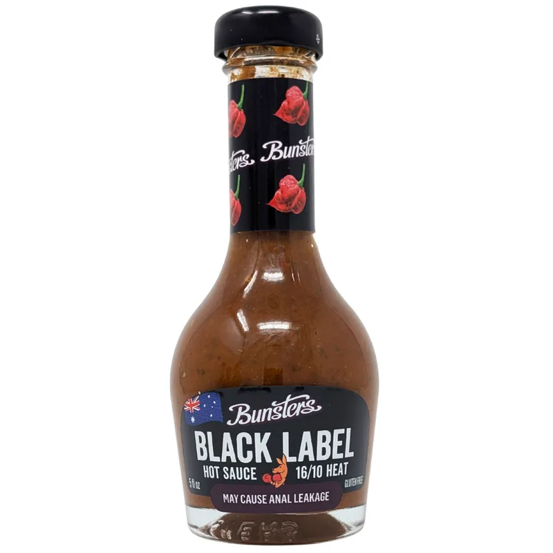 Bunsters Black Label Hot Sauce