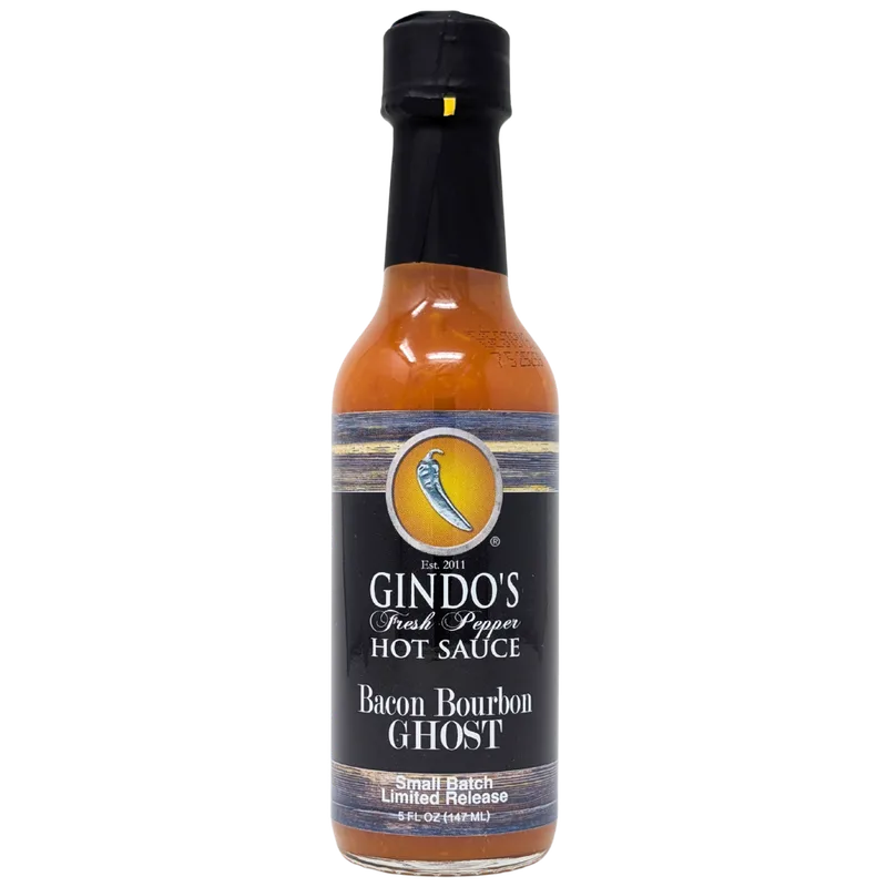 Gindo's Bacon Bourbon Ghost Hot Sauce