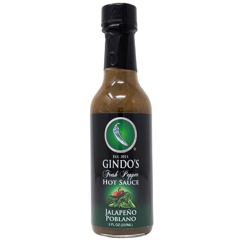 Gindo's Jalapeno Poblano Hot Sauce