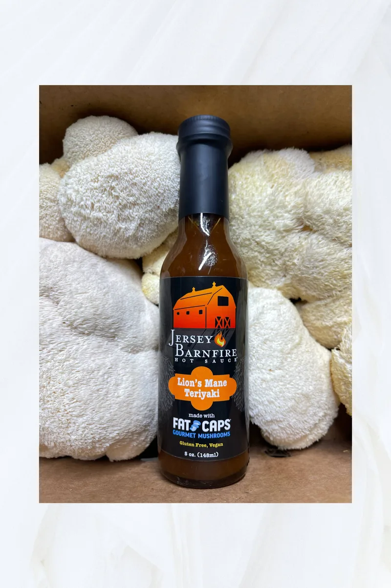 Jersey Barnfire Lion’s Mane Teriyaki&nbsp;Hot Sauce