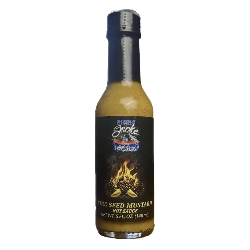Rising Smoke Fire Seed Mustard Hot Sauce