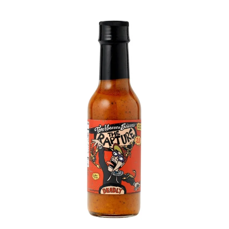 Torchbearer The Rapture Hot Sauce by Torchbearer Sauces hot sauce bottle