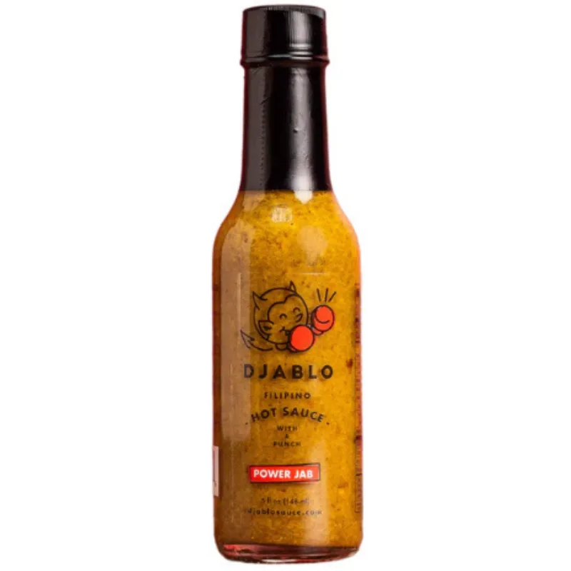 Djablo Power Jab Hot Sauce by Djablo Sauce hot sauce bottle
