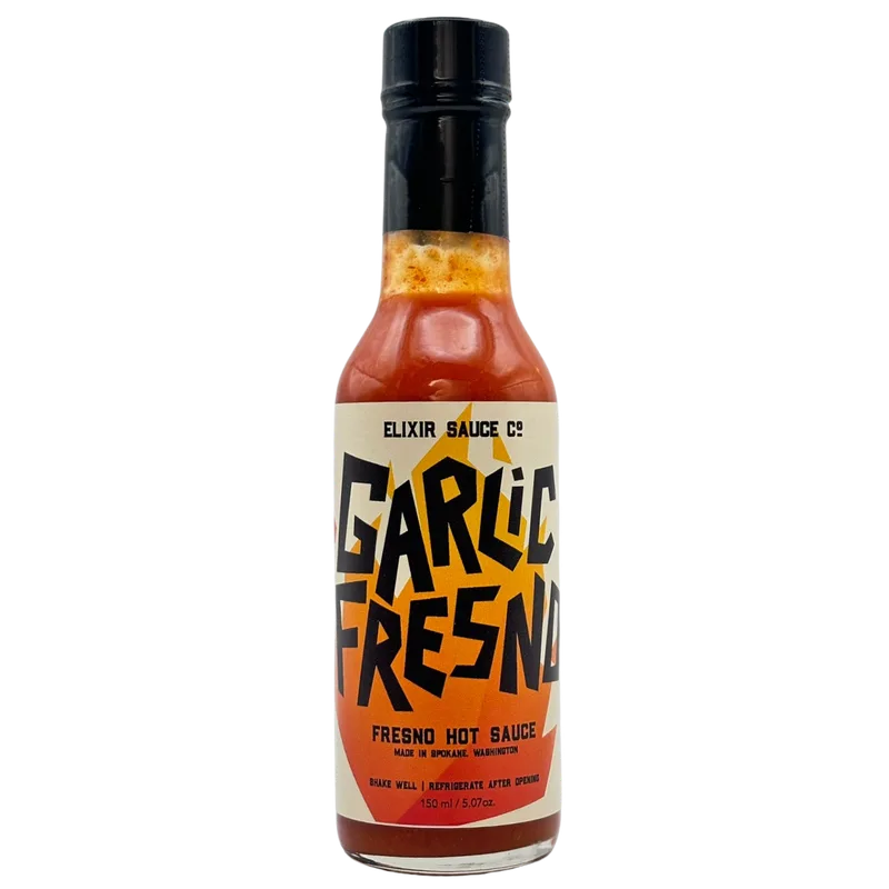 Elixir Sauce Co. Garlic Fresno Hot Sauce