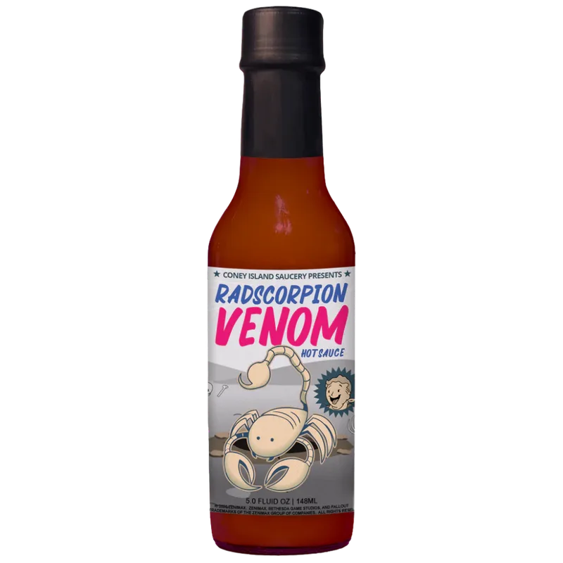 Fallout Radscorpion Venom Hot Sauce